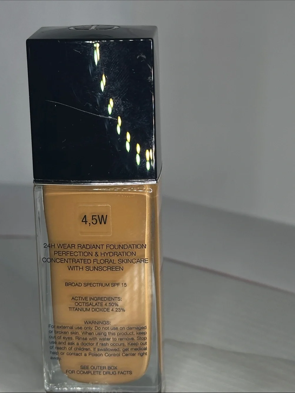 Dior Forever Skin Glow Liquid Foundation — Warm Tan Beige